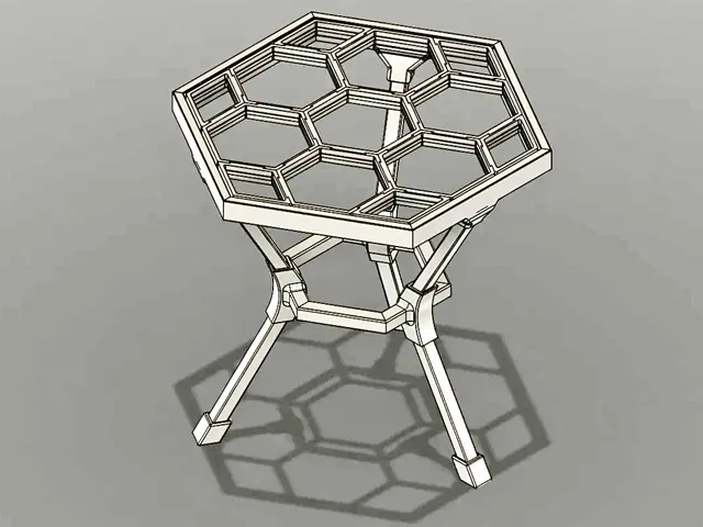 Hex Table Frame