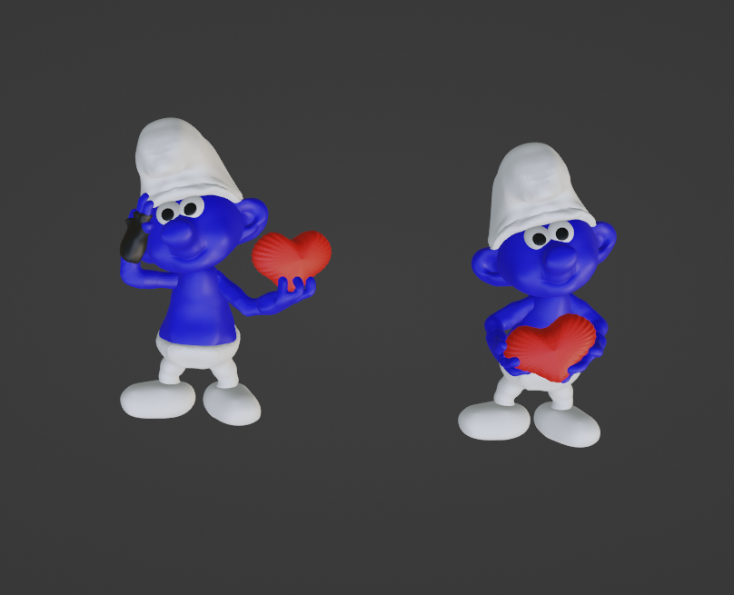 Smurf is loved