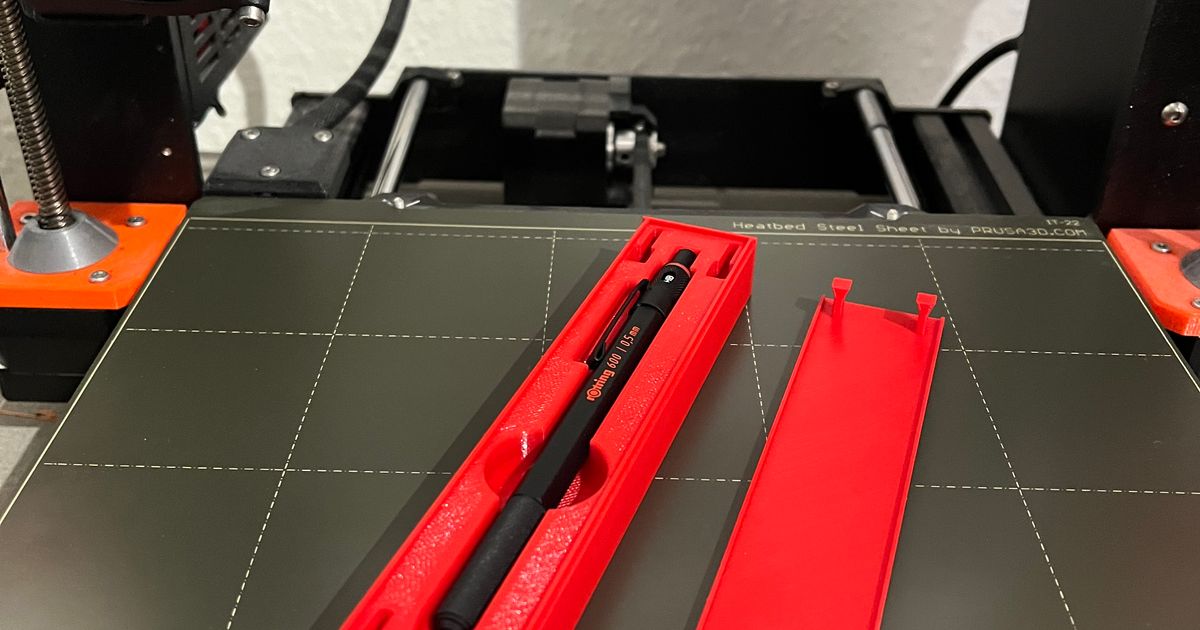 rOtring 600 Mechanical Pencil Case by BertoLaDK Download free STL