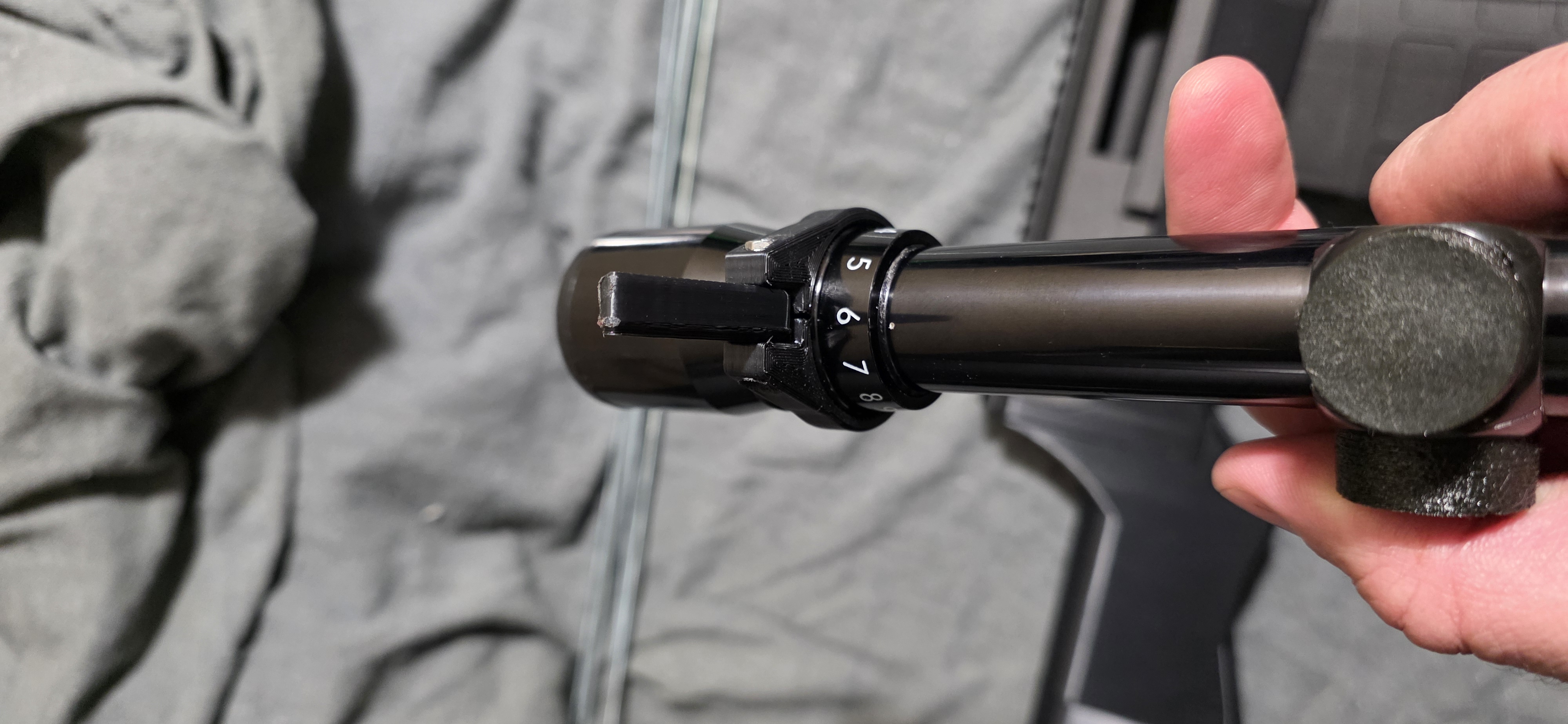 Miniatura 2 do modelo 3D Parametric Scope Throw Lever