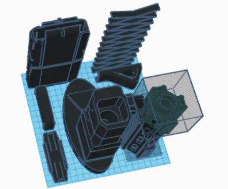 Nerf Realistic SMG Attachment Kit (1)