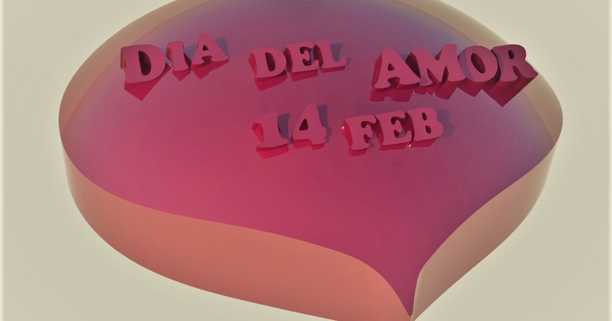 Detalle día San Valentín by Almasu | Download free STL model ...