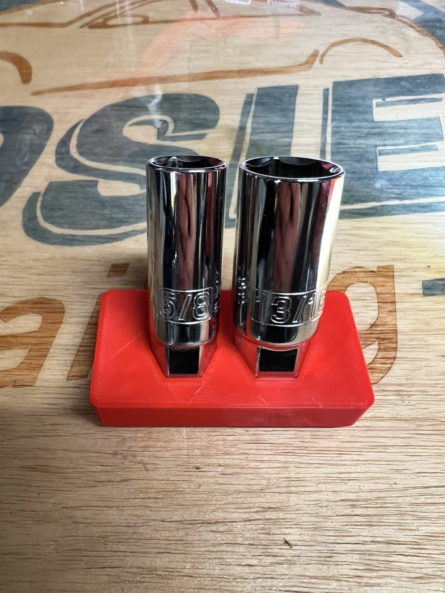 Gridfinity harbor freight spark plug socket holder by brandon scott