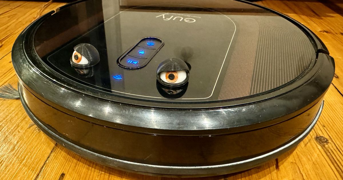 Robot Vacuum Cleaner Eyes by ᴄᴉᴚᴋᴉᴉᴛ Download free STL model