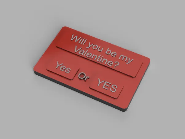 Will you be my Valentine?