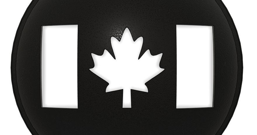 Golf - Golf Ball Stencil - Insert - Canadian Flag by Peter C | Download ...