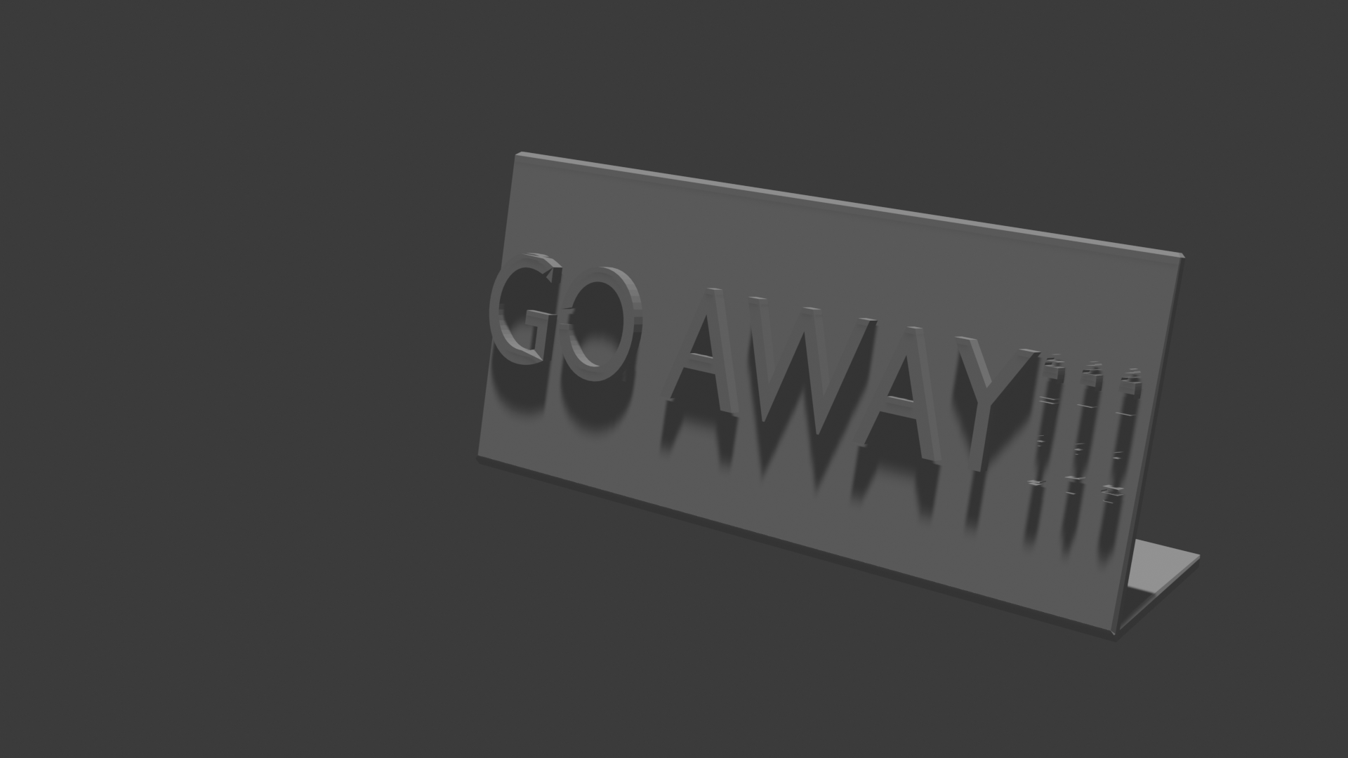 Go away!!!