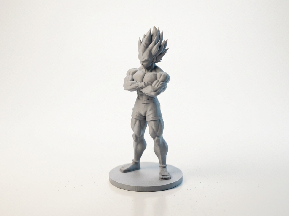 Geo Vegeta Figurine Anime Collectible 3D Printable