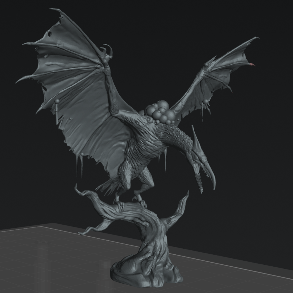 Spore Wing Monster Beast - The Eightpints The Mire