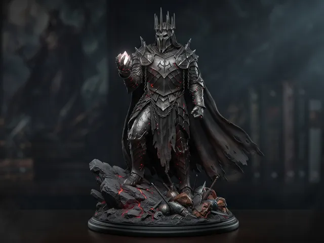 Morgoth Melkor Model from the Silmarillion Lord of the Rings