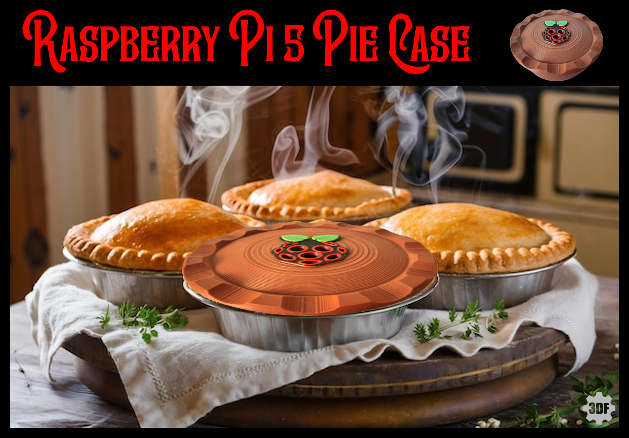 Raspberry Pi 5 Pie Case