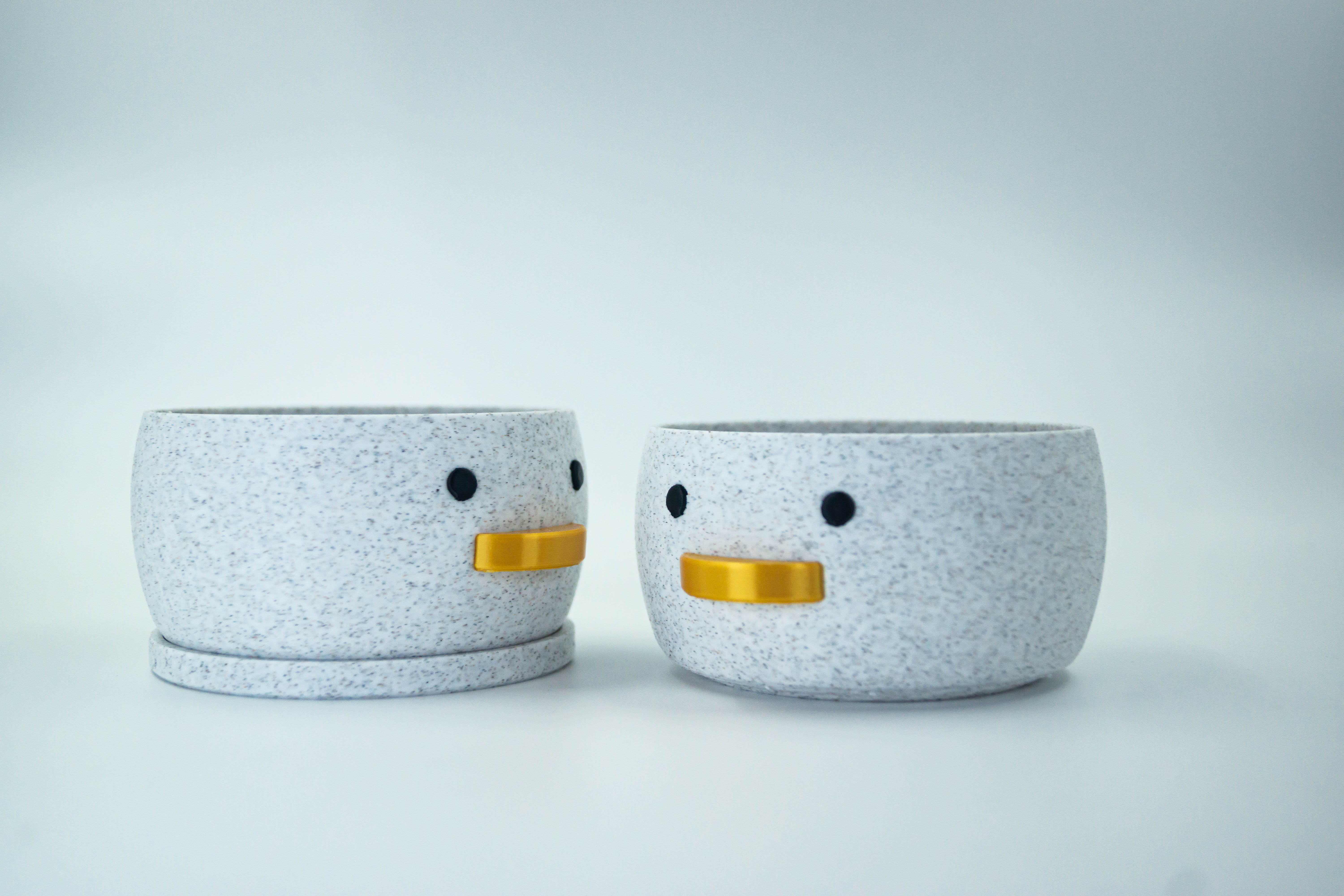 Miniatura 3 do modelo 3D Mini Duck Planter