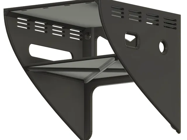 GB10 Dual Enclosure Shelf + mac mini