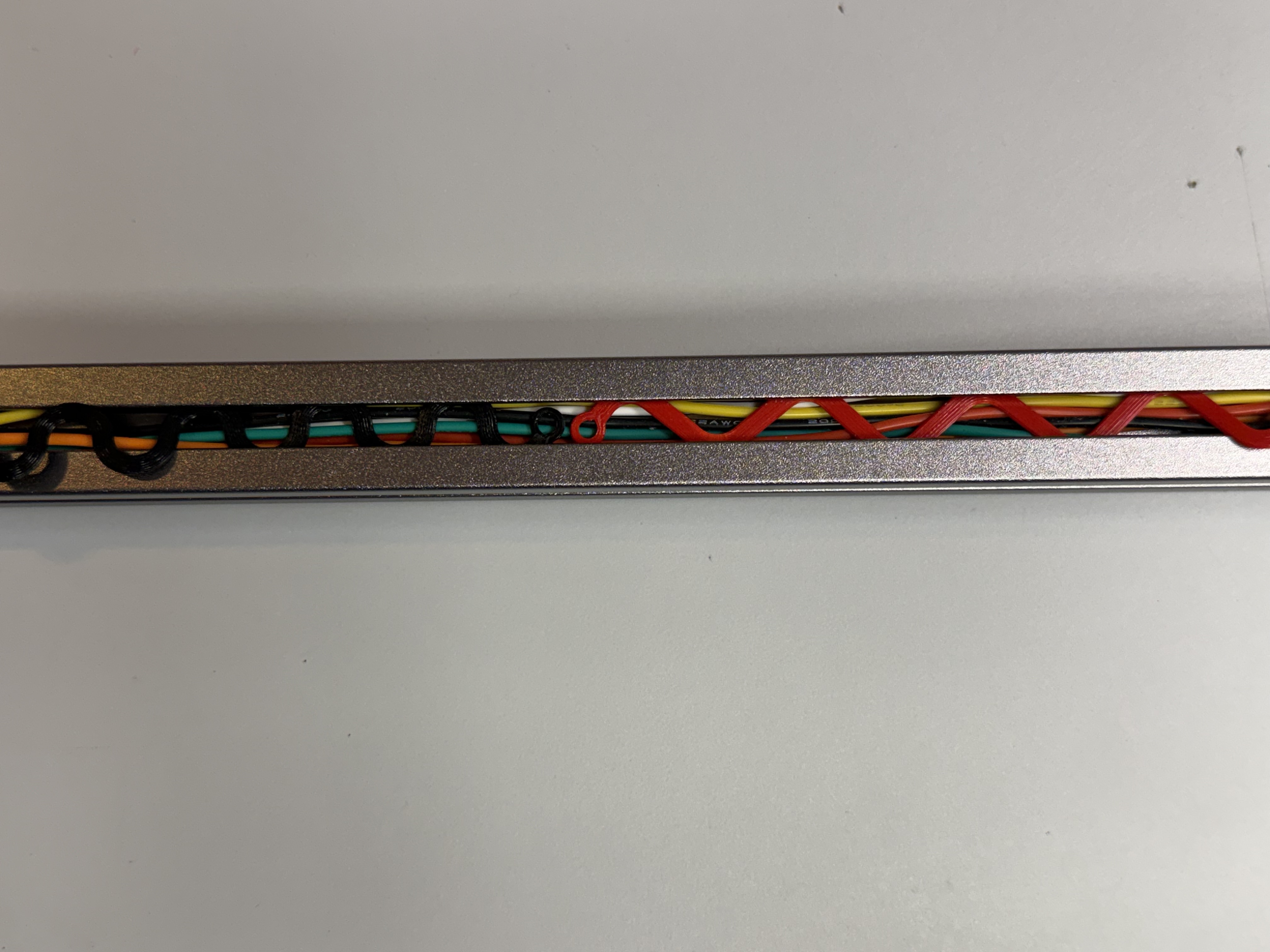 2020 Extrusion Wire Snake - Flexible Cable Manager for Voron