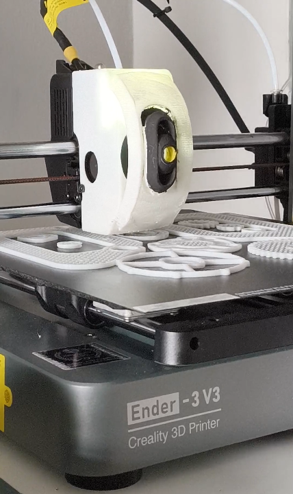 GlaDOS Toolhead Cover - Creality Ender 3 v3