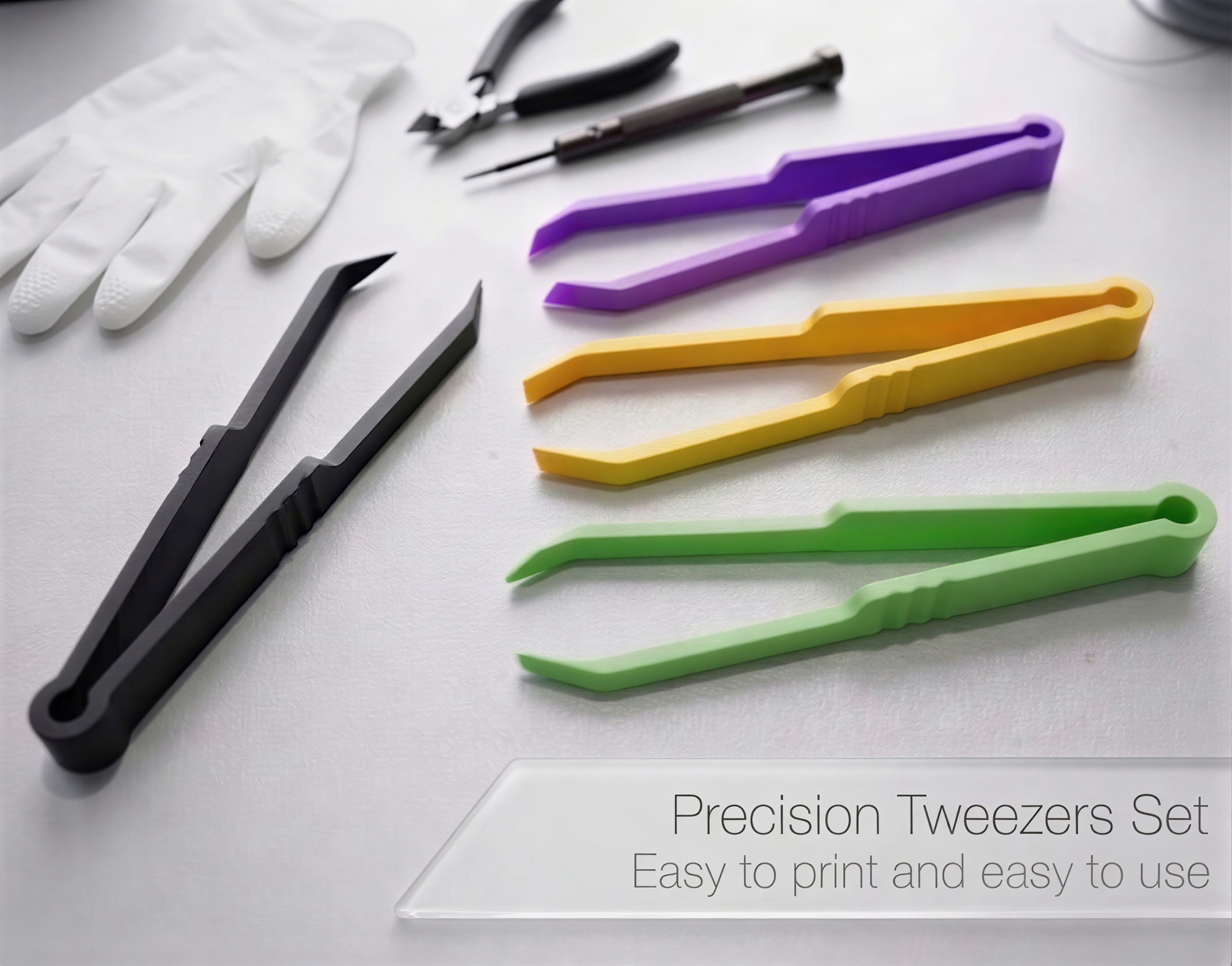 Set of tweezers