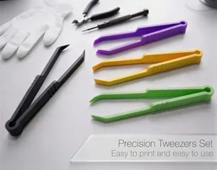 Set of tweezers