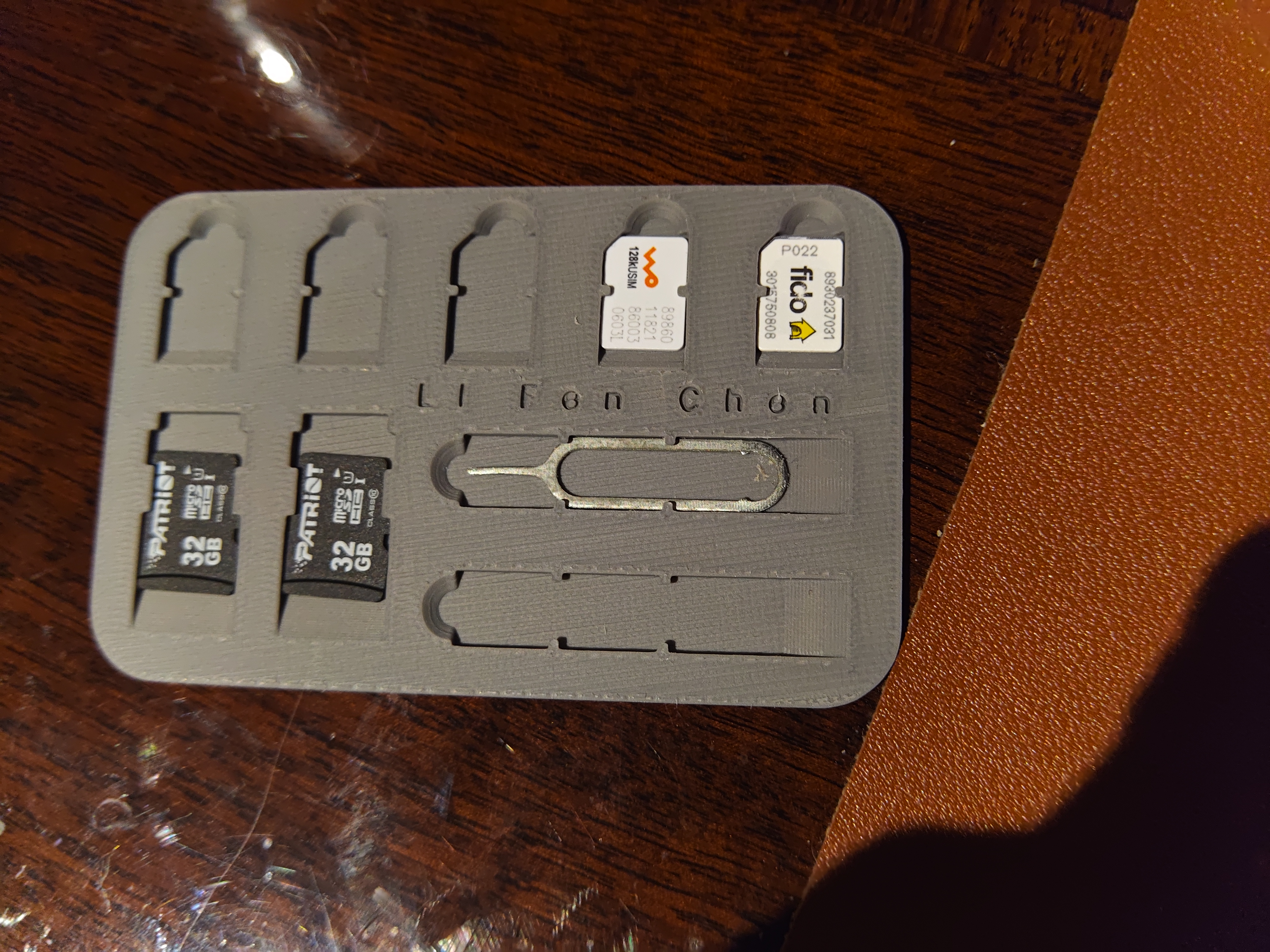 Credit Card size SIM card Holder