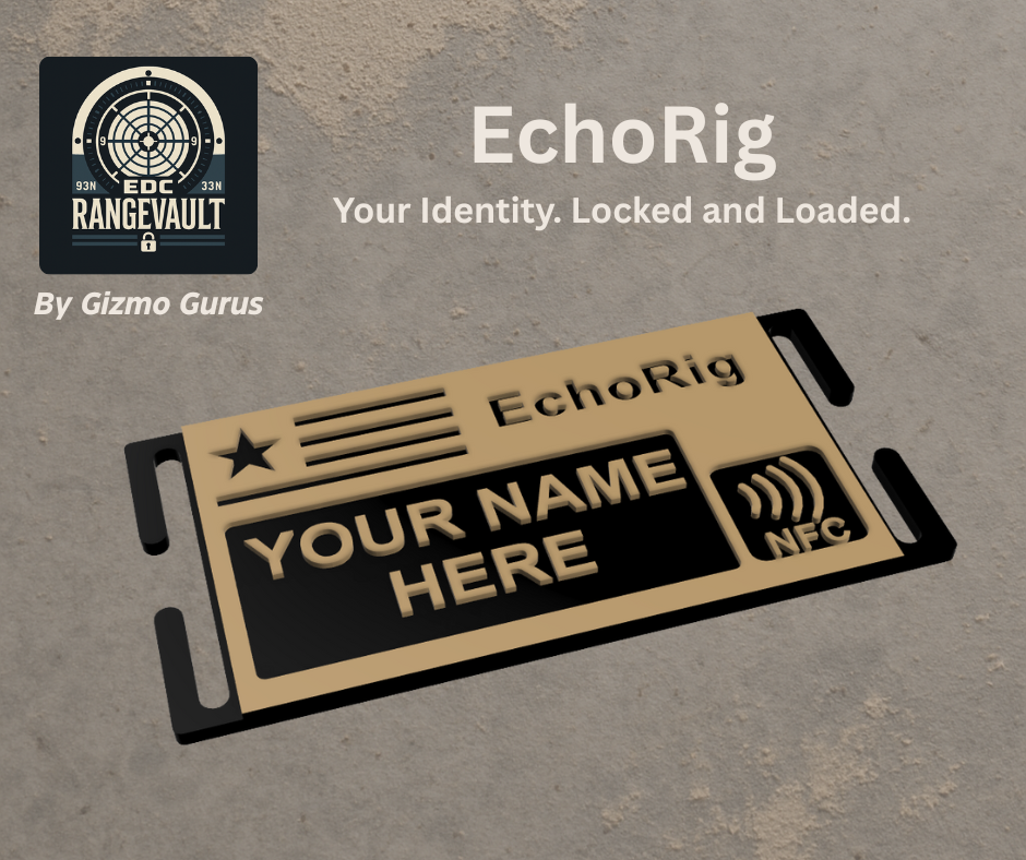 EchoRig – MOLLE Nametag | RangeVault Series