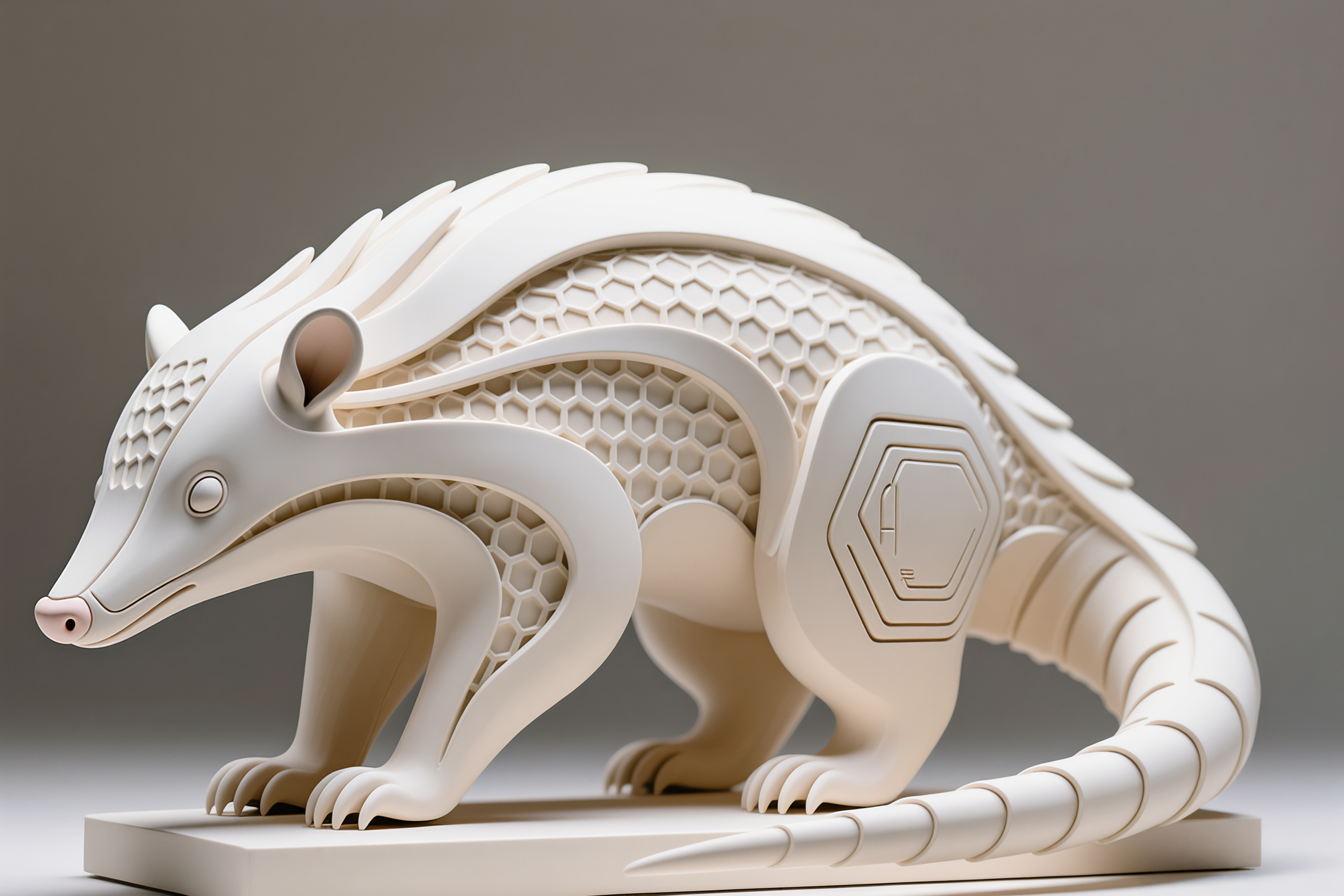 Ameisenbär, Hexa Skulptur
