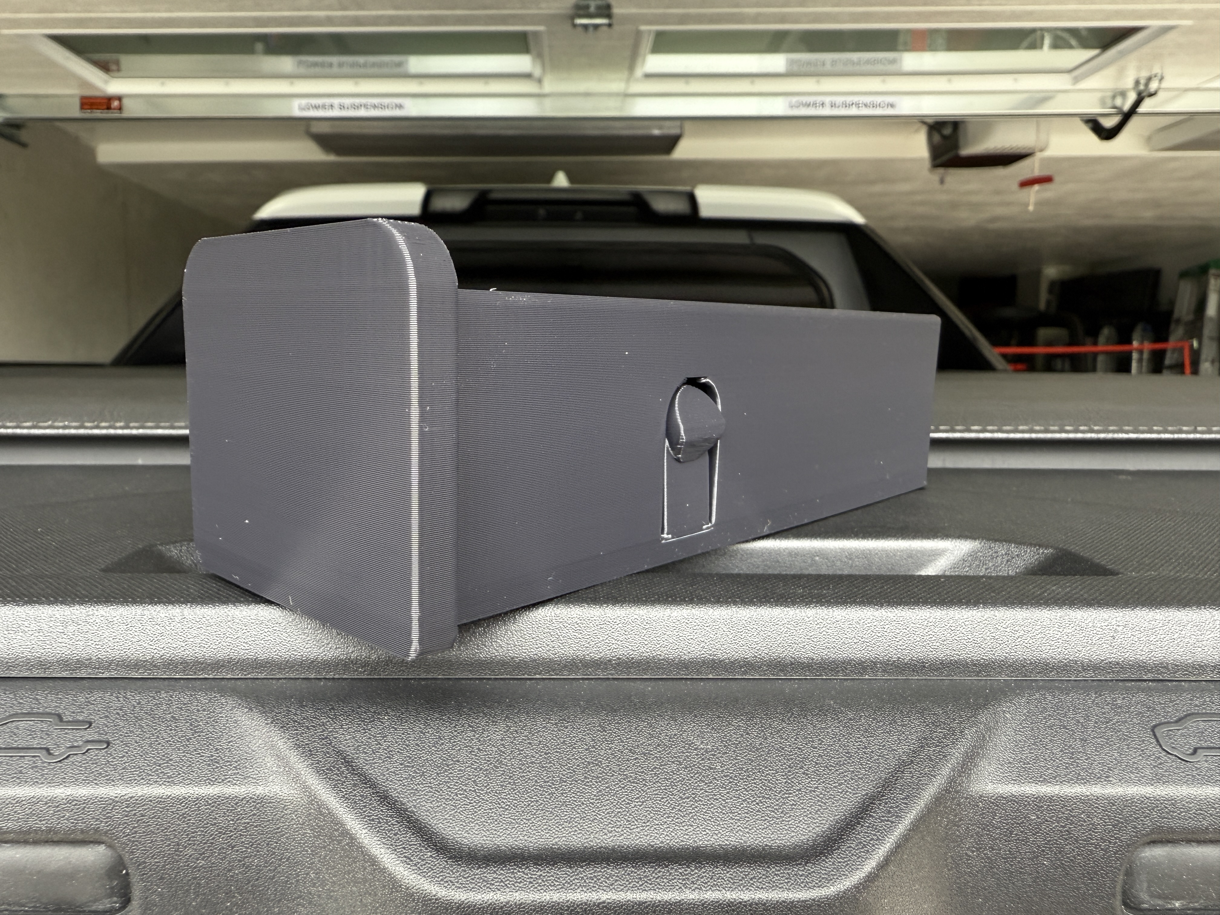 Hitch Receiver Storage Box for Chevrolet Silverado EV and GMC Sierra EV