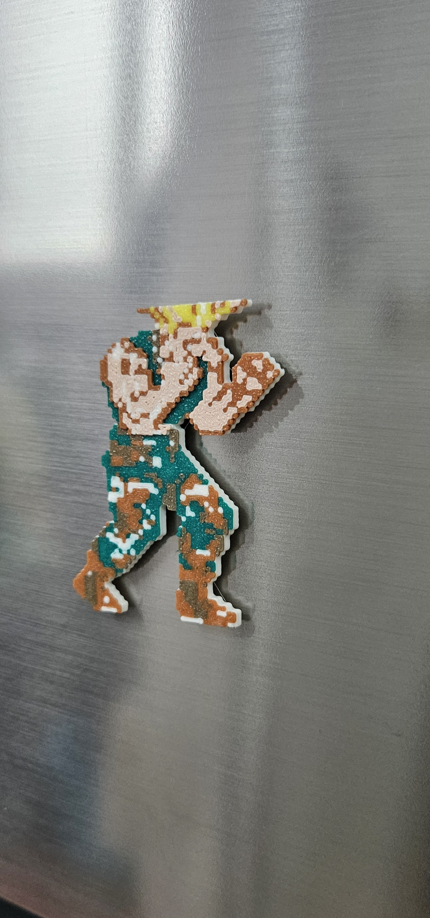 Guile SF2- Classic Edition (Diorama & Keychain) — thumbnail 3