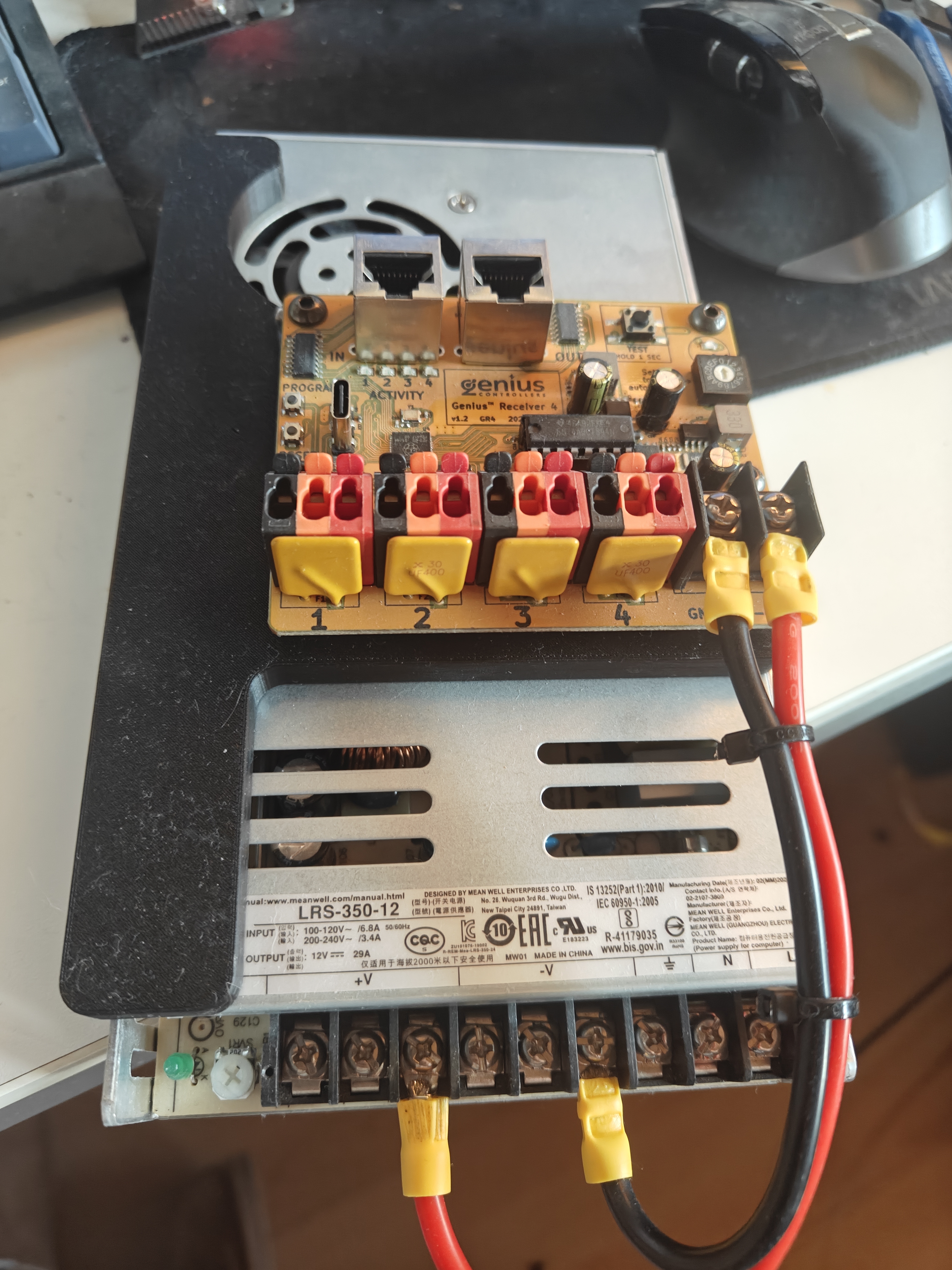 Another genius 4port reciever (2024) meanwell mount