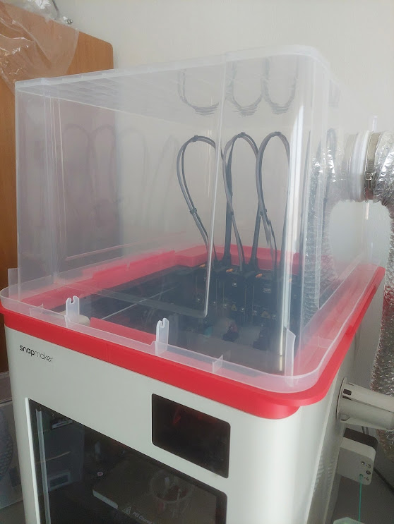 U1 a Box - A Top Cover Box for SnapMaker to protect you from fumes