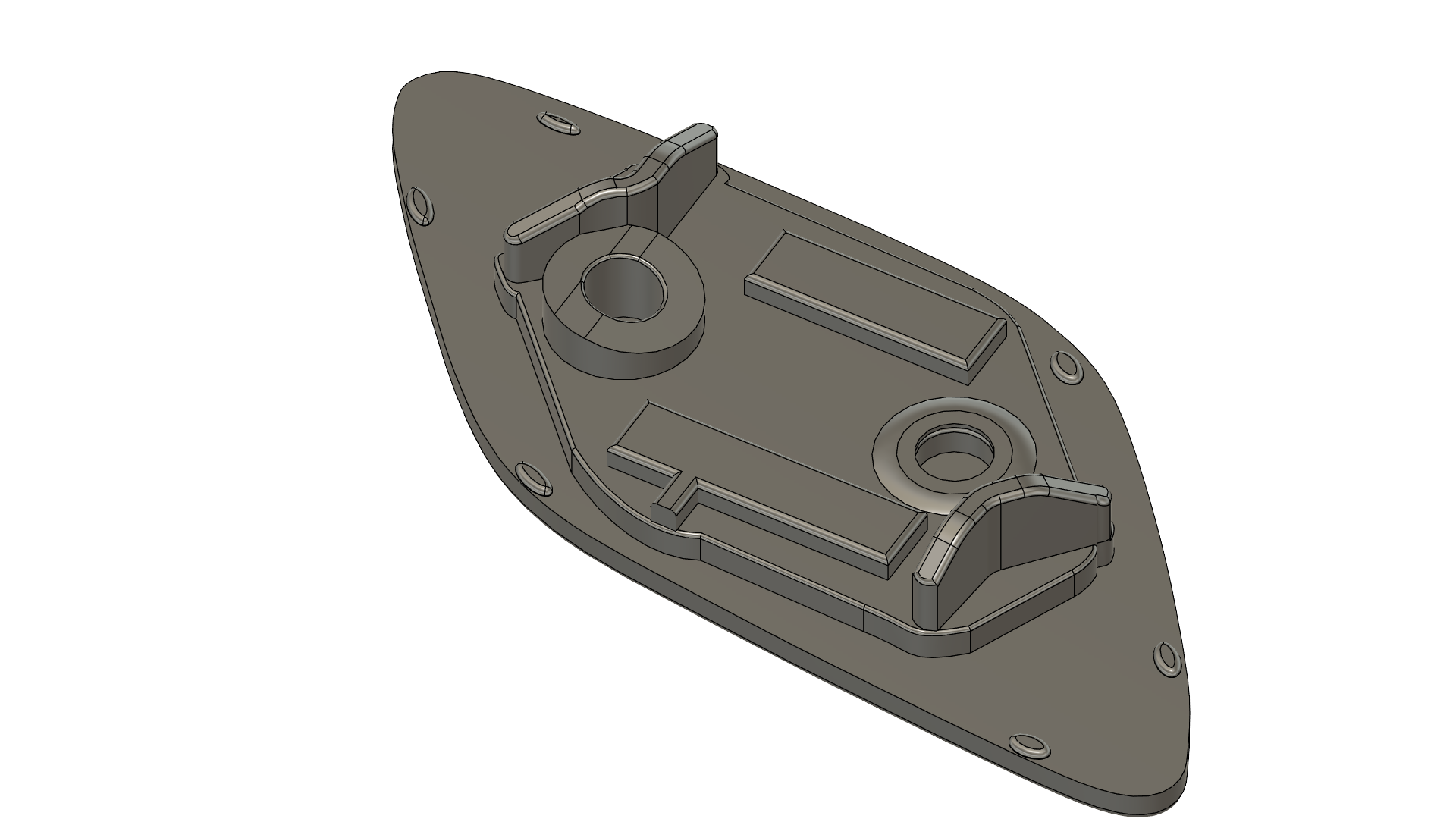 BMW E93 M bumper headlight washer cap