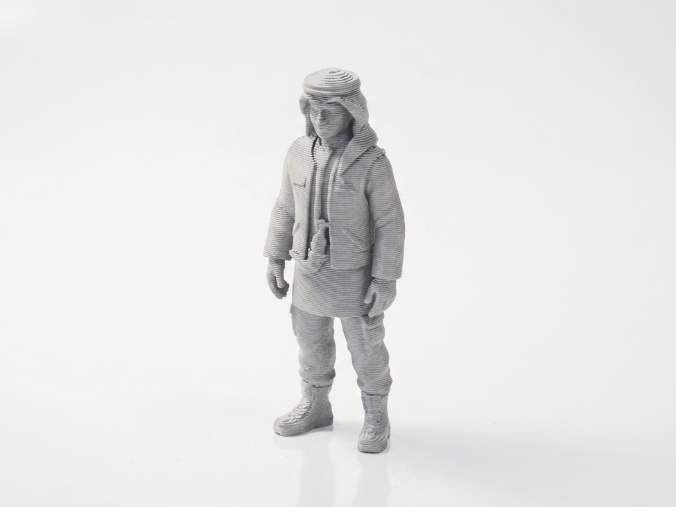 Arab Man Figurine Cultural 3D Printable