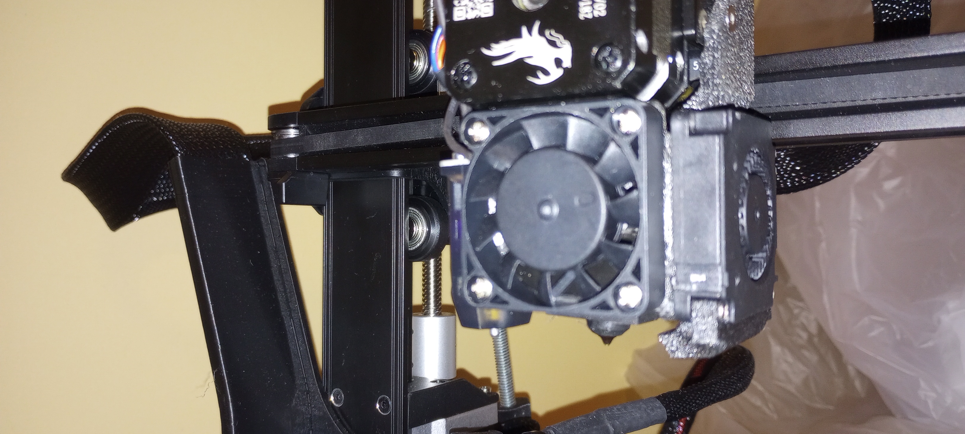 Creality Ender 3 v3 se Dual fan + duct and Helmet 3D model thumbnail