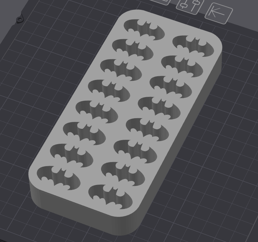 Batman logo Ice tray