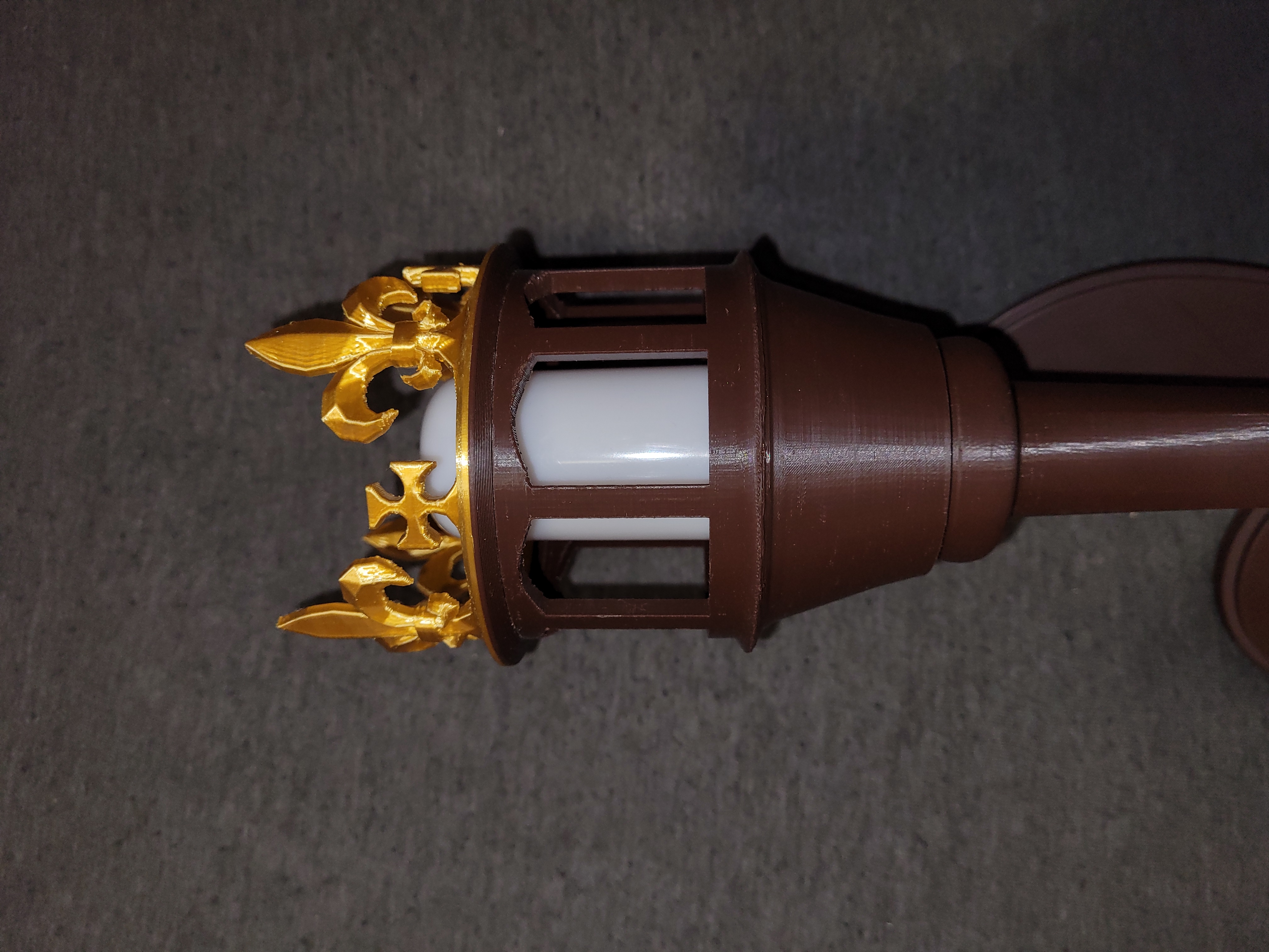 Miniatura 3 do modelo 3D Medieval torch