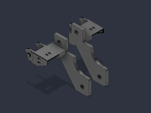 Laser Engraver Cable Chain Holder – Upper (Left & Right)
