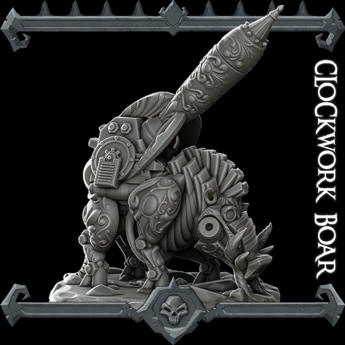 Rocket Pig Games Clockwork Boar