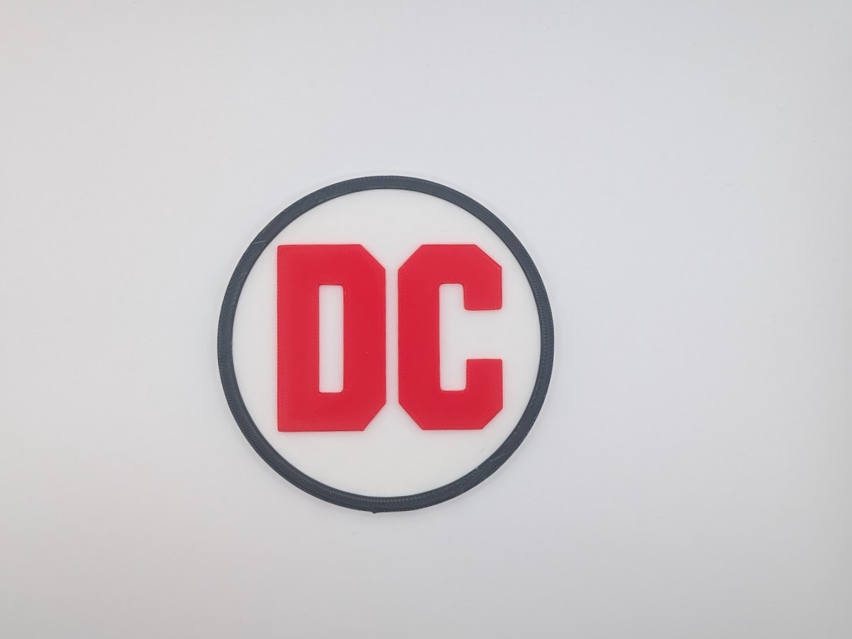 DC Comics 1972 Logo Coaster — thumbnail 2