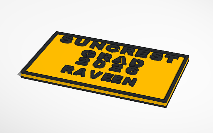suncrest grad 2026 Raveen