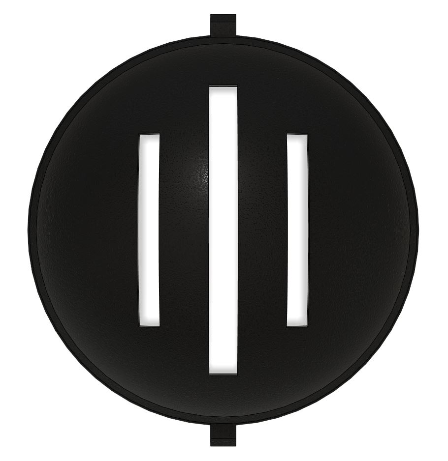 Golf - Golf Ball Stencil - Insert - Alignment - Triple Lines - Marker
