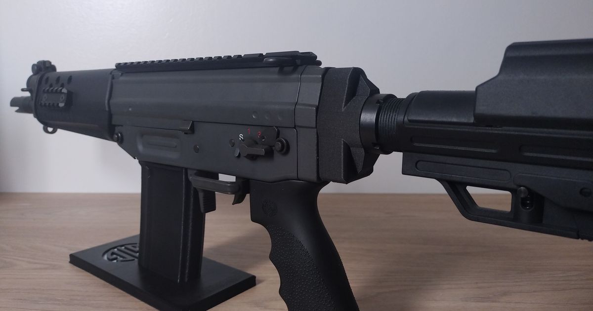 ADAPTATEUR SIG SG 551 553 STOCK AR TUBE GHK by AtelierGBB | Download free  STL model | Printables.com