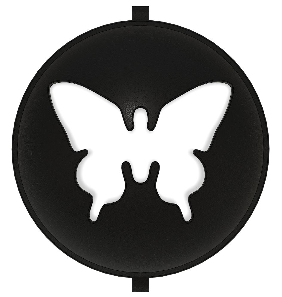 Golf - Golf Ball Stencil - Insert - Insect - Butterfly - Marker