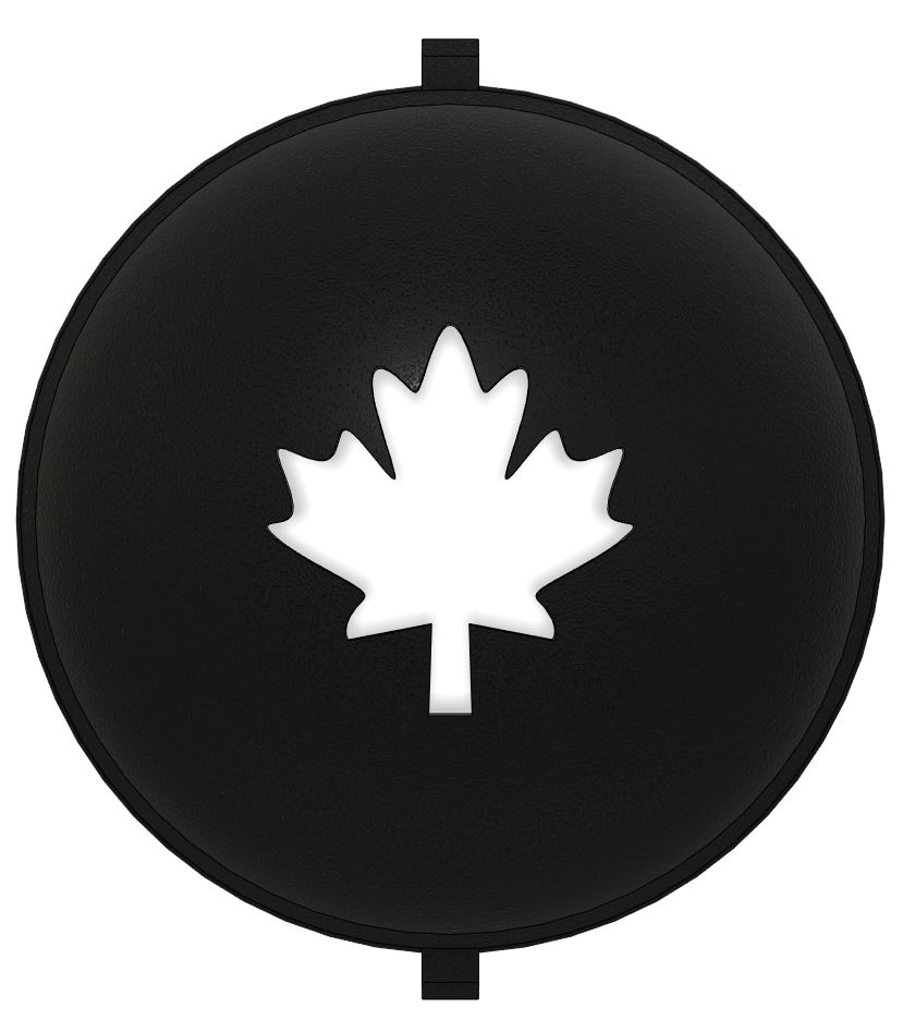 Golf - Golf Ball Stencil - Insert - Tree - Maple Leaf - Marker