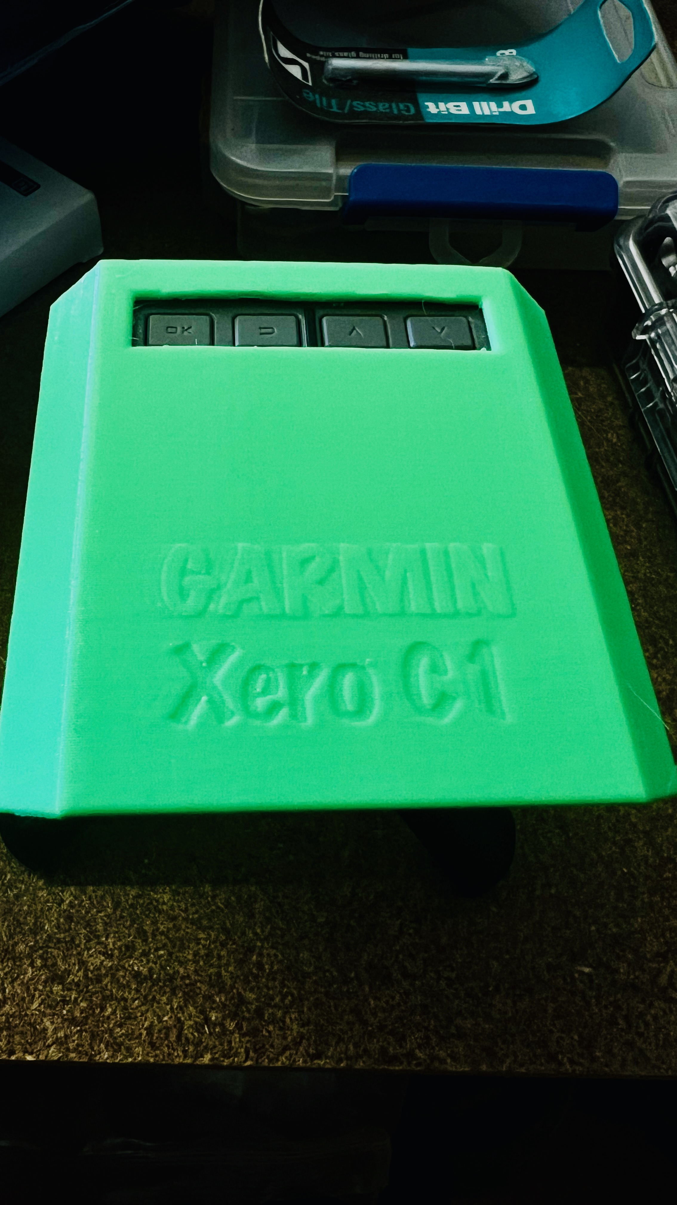 Sun Shade for Garmin Xero C1 by Hayesy | Download free STL model ...