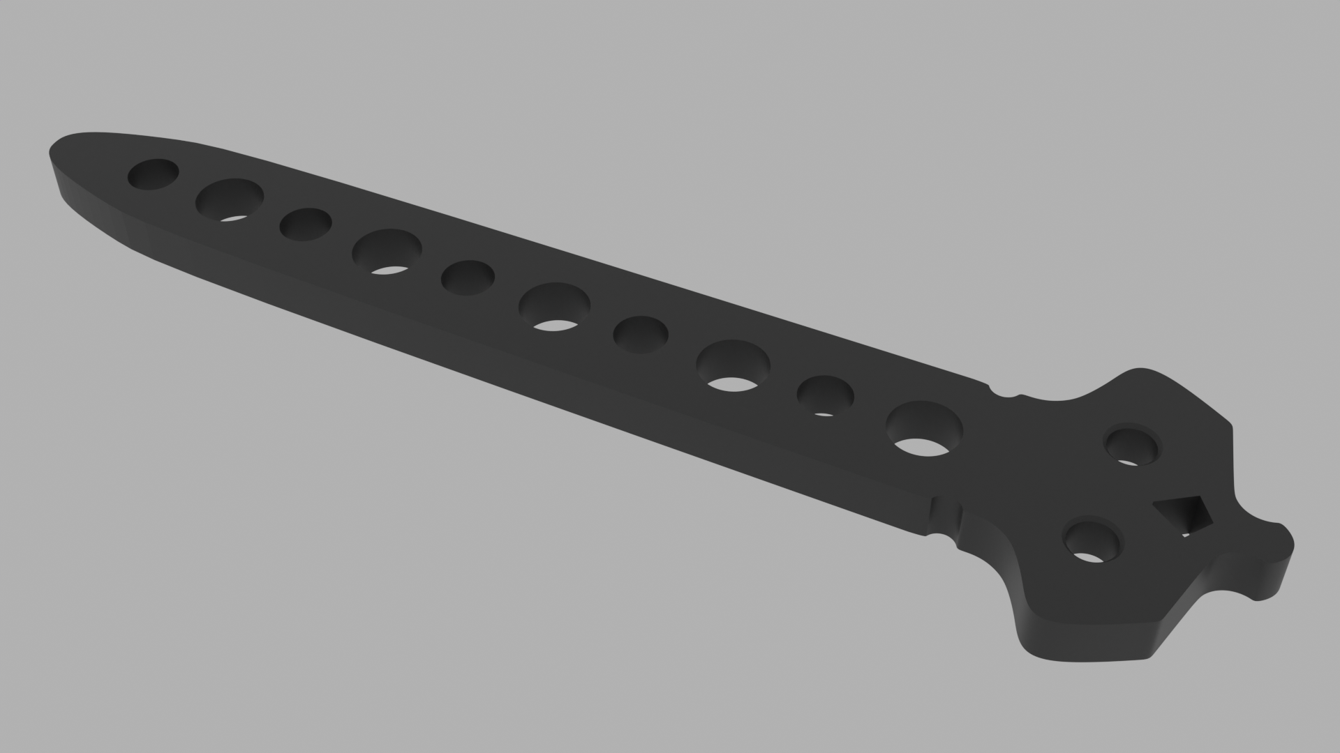 Simple butterfly knife blade by Wristy9967 | Download free STL model ...