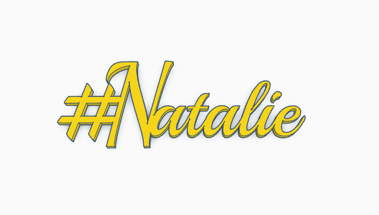 Schlüssel Anhänger Natalie