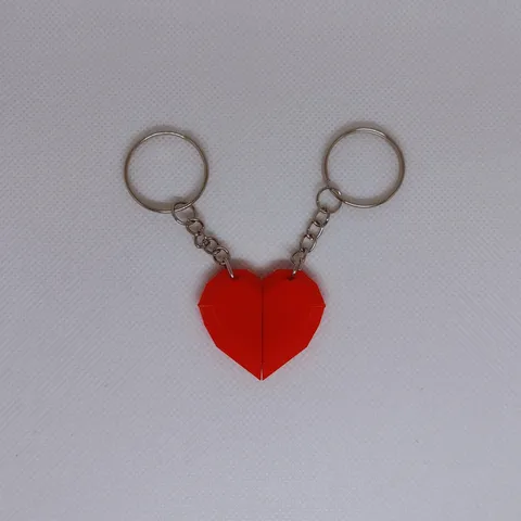Heart Matching Keychain