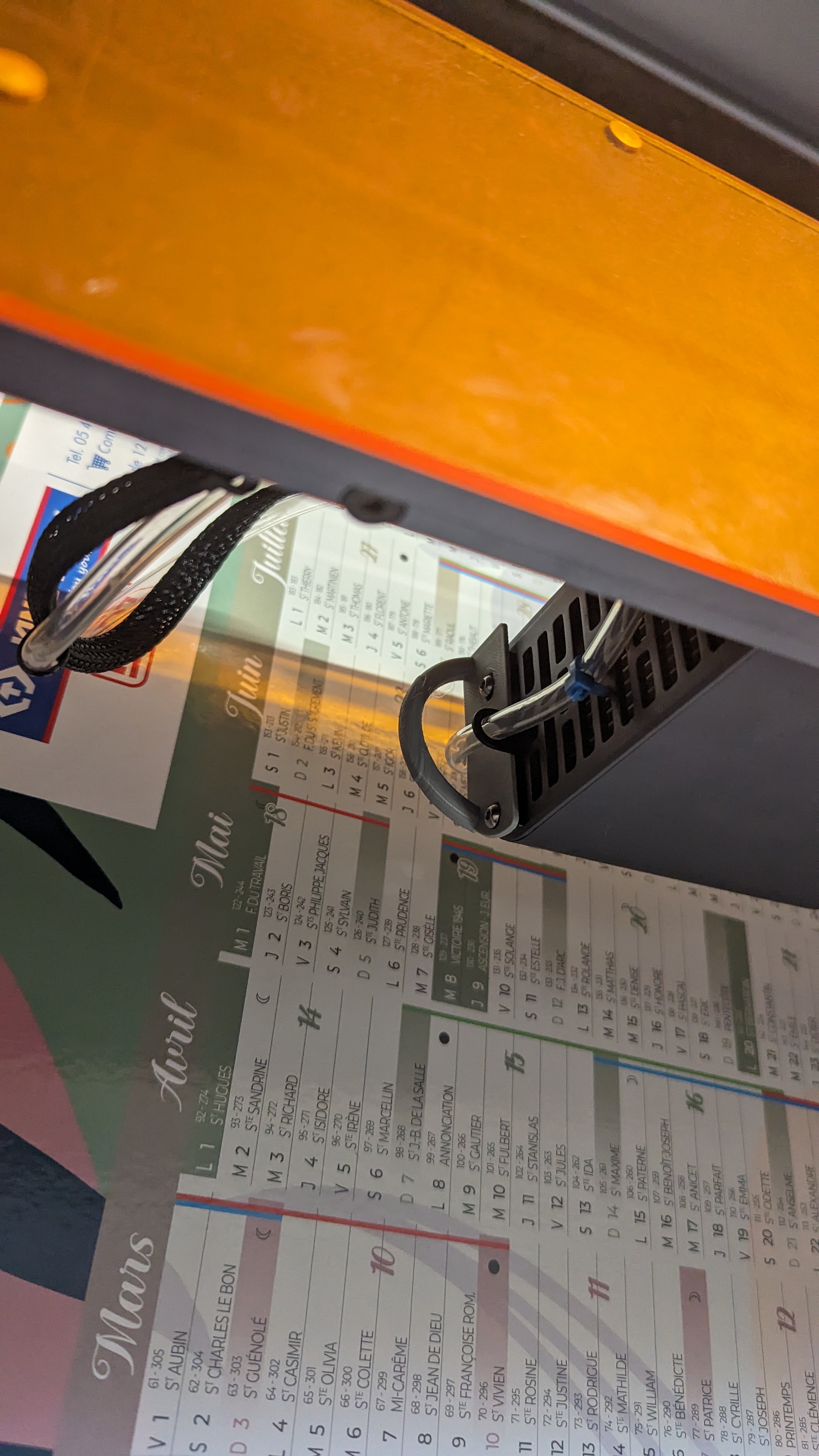 Air assist hose guide / Guide tuyau air assist Elegoo Phecda