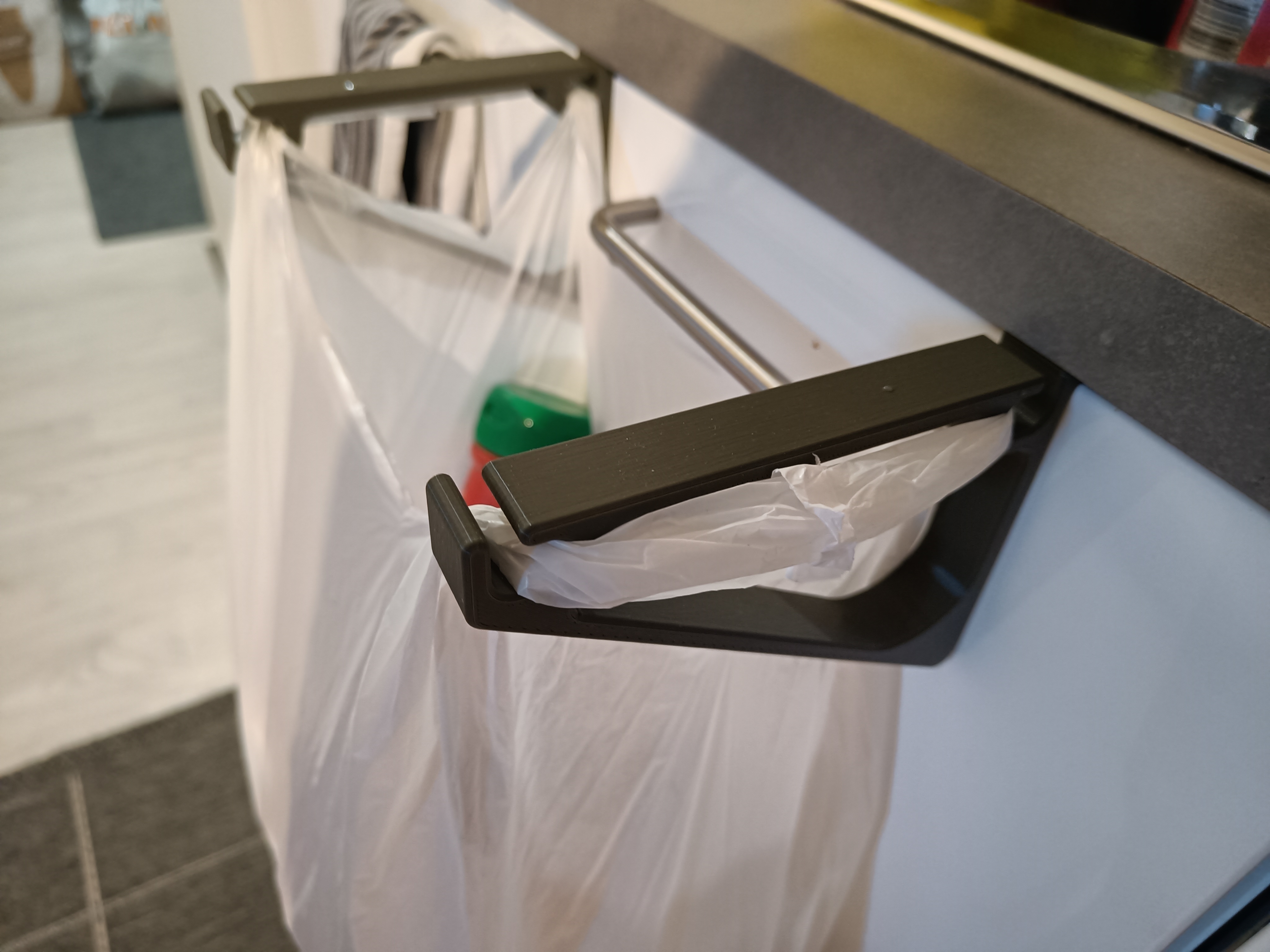 Kitchen drawer bin bag holder by Kehet Download free STL model