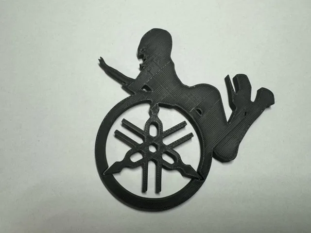 Yamaha girl wall art