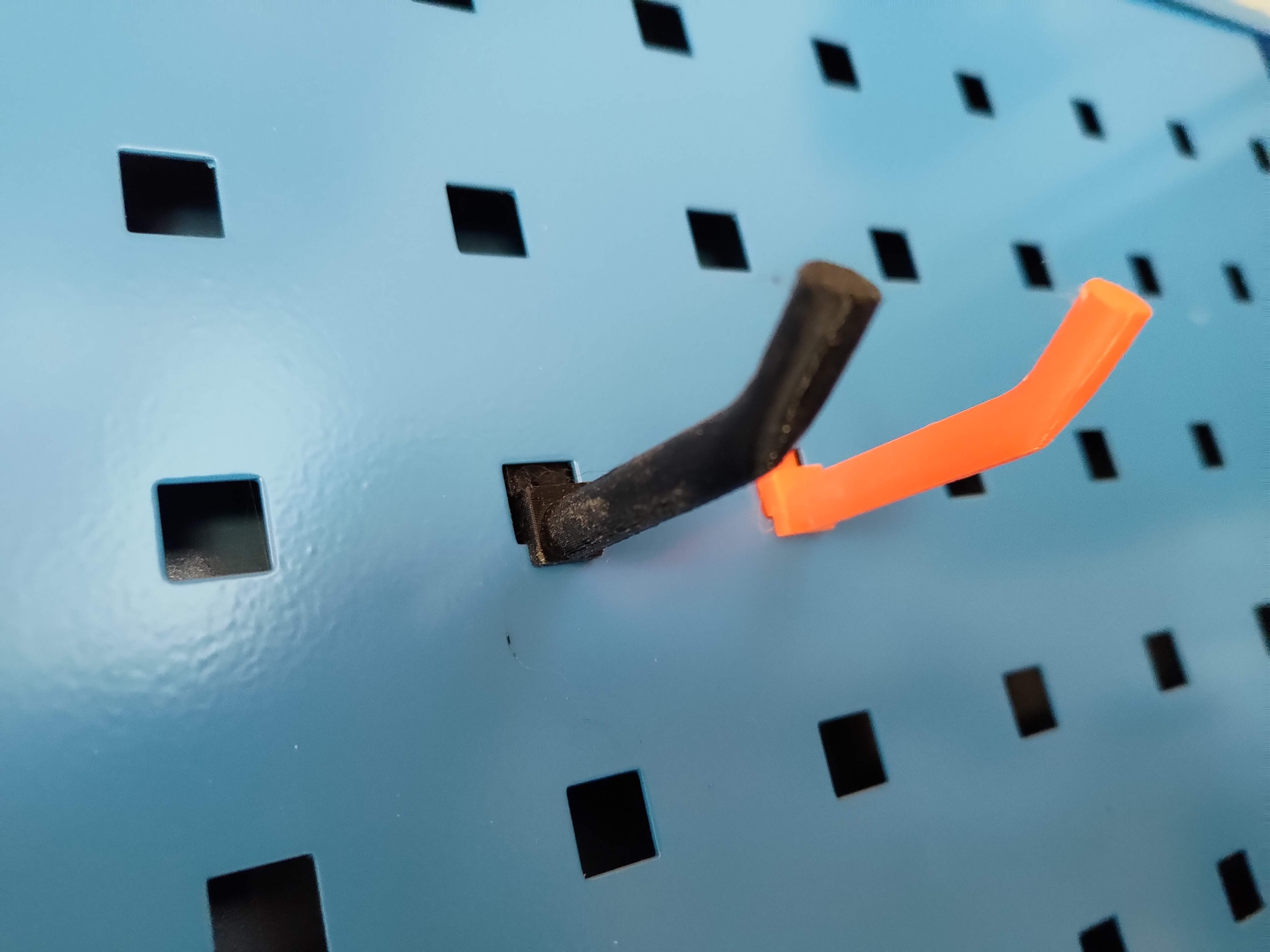 Holder for wall organizer