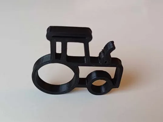 Tractor Keychain